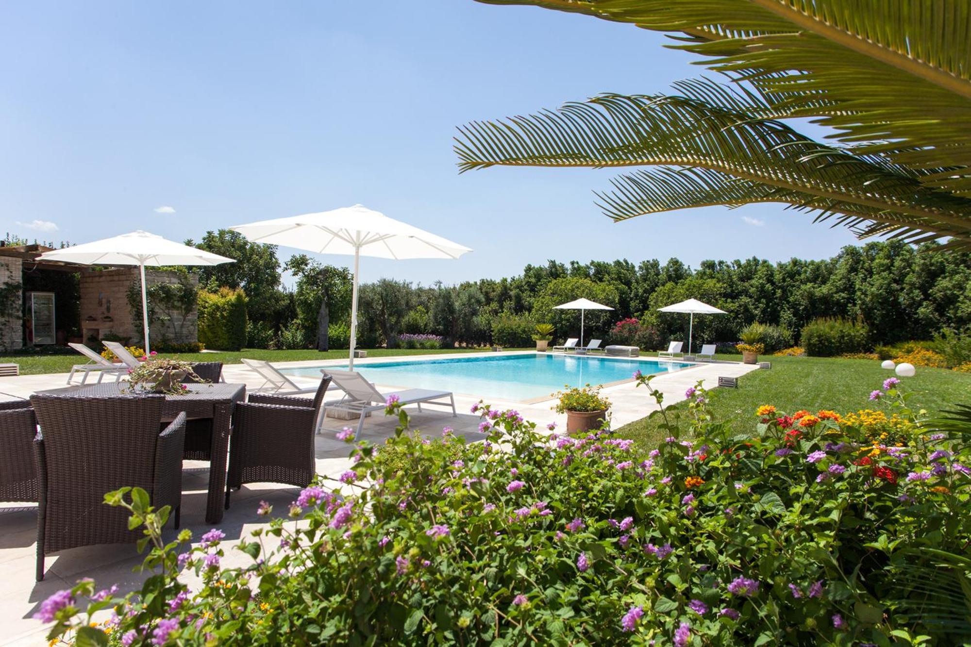 Villa Maxima Privacy And Pool - Happy Rentals Galatina Bagian luar foto